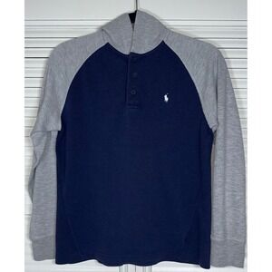 Polo Ralph‎ Lauren Performance Boys Cotton Blend Hooded Top Size L (14-16)